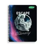 Sundaram | A4 Size Notebook | Spiral Bound (Wiro) | 172 Pages | 21 x 29.7 Cm | Single Line | Versatile for School, Home & Office | Colors and Designs May Vary | Pack of 8