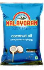 MALAYORAM 100% Pure Coconut Oil Pouch (1 L)