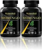 Naturewell Moringa Capsules - Natural Moringa - Moringa Leaves Powder, 120 Capsules