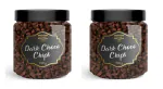 Denali Foods Dark Choco Chips| Baking| Toppings| Cakes, Cookies, Ice Cream, Desserts toppings (2 x 150g)