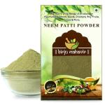 BrijBooti Neem Leaves Powder - Neem Patti Powder - Neem Leaf Powder For Eating and Skin 100 Gr
