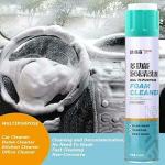 SAVREEN Multipurpose Cleaner Foam Spray for Car Home Carpet Dashboard Cover Seat Cushion Free Brush/Multipurpose Foam Cleaner