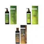 Herba Grace Kit of Fenugreek and Black Seed Oil 200ml + Tea Tree Shampoo & Conditioner 200ml Each