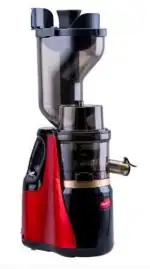 Pigeon Modern Cucina Slow Juicer 1.0 150 W Juicer (2 Jars, Cherry Red, Grey)