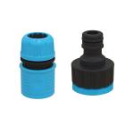 Divine Tree Hose Connector Hose Nozzle Tap Connector For Quick Hose Fitting 1/2 Inch 3/4 Inch Garden Hose Pipe Fitting Pack Of 2