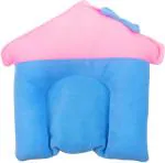 Ole Baby Blue Pink Mustard Seeds Solid Baby Pillow