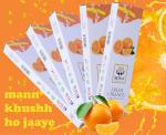 SEWA Orange Charcoal Free Premium Incense Stick (Pack of 5) 100 gm box each