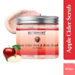 Nutriment Apple Cidar Face & Body Scrub, 250gm