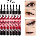 INAMORATA Insta Beauty Water & Smudge Proof 36 Hour Long Lasting Liquid EyeLiner Pack of 7
