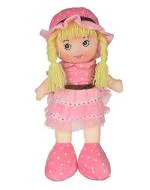 Aarushi Plush Girl Soft Doll Toy (3 Years and Up)