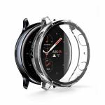 INCLU Tempered Glass Guard for Samsung Galaxy Watch Active 2 (40mm) built-in Screen Protector With Bumper Case (Clear)