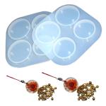 Chitranshi Flexible and Reusable Round Shape Silicone Rakhi Mould (pack of 2)