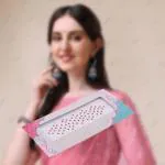 VAMA Rhinestone Red Color Crystal Stone Bindi kumkum Sticker Diamond Cut Kundan Lal bindiya Bindis Set for Women (10 Cards) (lal Stone Bindi Small 2.5mm)