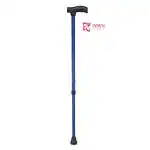 AARAV CARE Walking Stick for Men and Women Old Age Light Weight Walking Cane Height Adjustable[blue]