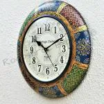 Vintage Clock Hand-Painted Wall Clock 12 INCH / 30 x 30 cm (VC-5639-12-H)