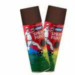 ABRO SP-143 Multipurpose Colour Spray Paint Can for Cars and Bikes (Golden Brown, 400ml) - 2 Pieces