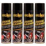 Kangaroo Motorcycle Bike Chain Cleaner Spray Degreaser for Cycle Motorcycle & Chain Driven Machines 500ML Each (Pack of 4)