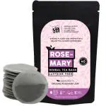 The Tea Trove- Rosemary tea bags organic - 40 Eco-Friendly Rosemary leaves Tea Bags in Resealable pouch - Caffeine Free Rosemary tea for hair growth ### respiratory issues and regulating stress by The Tea Trove