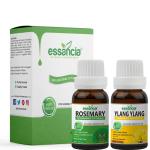 Essancia - Naturally In Every Drop Rosemary And Ylang Ylang Essential Oils, 15 Ml Each (Combo Of 2)