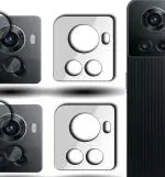 TOPPINGS Camera 9H Flexible Nano Lens Protector for Oneplus 10R (Transparent) -Pack of 3| Mobile Camera Protector| Mobile Camera Guard