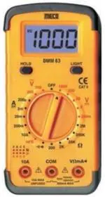 Meco DMM 63 Digital Multimeter (2000 count)