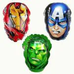SPECIALYOU.IN Avengers theme foil balloons of Hulk, Iron man, Captain America Birthday decoration items kit for boys, avengers birthday theme decoration, foil balloons for birthday decoration -3pcs