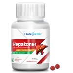 Nutrigrams Hepatoner - Liver Detox Supplement for Fatty Liver Recovery with Milk Thistle & 5 Herbs