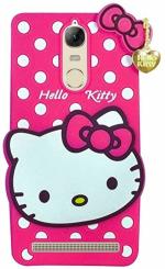 Aviaaz Lenovo K5 Note Pink, White Silicon Back Cover