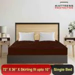 Mattress Protector Coffee Waterproof bed Cover mattress protector cover 72 x 36 inch