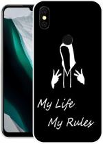 PAEDICON Back Cover for Coolpad Cool 3 Plus (Black, White, Silicon)