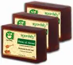 Ayurdaily Honey And Almond Soap, 375 G (Pack Of 3)