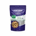 Vedic Span Whole Cashews 1500 gram (250g Value Pack of 6)| 100% Natural & Premium Whole Organic Cashew Nuts| King Size Crunchy Kaju Nuts| Premium Nuts & Dry Fruits| Rich in Fibre, Vitamin E, K, B6 & Boosts Immunity| Healthy Snacks
