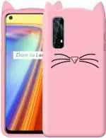 Aviaaz Realme Narzo 30 4G Pink Silicon Back Cover