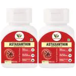 Vaddmaan Natural Astaxanthin vegetarian capsules from Microalgae 60 Capsule (pack of 2) | Supports Healthy Skin & Eyes | Supports immunity