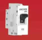 NEW ALPHA INDIA TRADERS Anchor UNO Mini Roma Plus 16 Amp Single Pole C Curve Mini MCB ISI Marked Single Pole 16A Mini MCB (89982)-B1