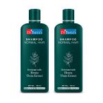 Dr Batra's Normal Shampoo, Enriched With Henna, help control hair loss, increase hair volume - 500 ml (Pack of 2)