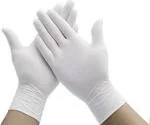 CareHut Disposable Medical Examination Gloves Latex Medical Hand Gloves large Size [pack of 100] Latex Examination Gloves  (Pack of 100)