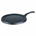 Wonderchef Forza Cast-iron Dosa Tawa, Pre-Seasoned Cookware, Induction Friendly, 25cm, 3.8mm