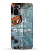 Bhaicover Xiaomi Redmi Note 10 Pro Max Multicolor Polycarbonate Light Weight and Slim Love Travel Aesthetic Mobile Phone Back Cover Case