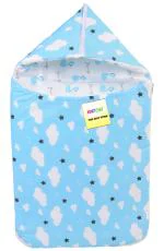 Kwitchy Baby 3 in 1 Sleeping Bag for New Born Hooded Carry Nest Cum Zipper Wrapper (0-12 Months)