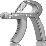 Shopeleven Adjustable Hand Grip Strengthener Resistance from5-60 kg, Non-Slip Hand Gripper Perfect for Musicians Athletes and Hand Rehabilitation Exercising