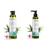 Hampa Hemp Lush Hair Shampoo 200ml + Hampa Hemp Lush Hair Conditioner 200ml | Sulphate, paraben and silicon free shampoo and conditioner