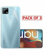 GADGETRONICS Oppo Realme Narzo 20 Transparent Plastic 3D Screen Guard (Pack of 3)