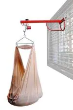 MY CRADLLE THE CRADLLE FOR GENIUS Automatic Baby Swing Cradle for New Born Babies with Metal Window Cradle Hanger and Cradle Cloth (Cradle Cloth Colour May Vary)