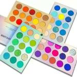 KA CAYLA Beauzy 60 Colors Matte and Glitter Eye Shadow Palette, 4 Trays 500 g (Multicolor)
