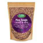 Sindhi Dry Fruits Flax Seeds, Alsi Ke Beej, 100% Fresh and Healthy, Unsalted, Raw, 1 Kg Zip Pouch