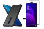 Shagya Black Tpu Tempered Glass Screen Protector For Oppo F11 Pro (Pack Of 4)