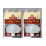 Ghotaram Cutting Misri Vegan Delight Mishri | Cutting Mishri | Sweet Sugar Crystal | Diamond Prasad Mishri | Sugar Diamond Fresh (Mishri Dana) Sugar Crystals Small-480g(pac 2x 240g)