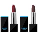 JUICE | WATERPROOF & LONG STAY LIPSTICK (RICHSTICK) | RASPBERRY RICH STICK M-20, CHOCOLATE TRUFFLE RICH STICK M-72 | PACK OF 2