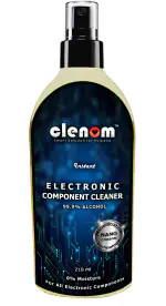 Clenom Powerful Electronics Cleaner ISOPROPYLE Alcohol 99.9% (IPA) (210ml Pack of 1)Premium Laboratory Grade for CPU,GPU,Thermal Paste,Mother boards,Laptops,Mobiles All Purpose Cleaner.